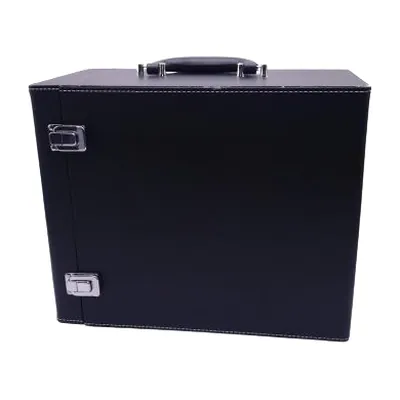 Caja para vinos refrigerante x6, Negra, J5804