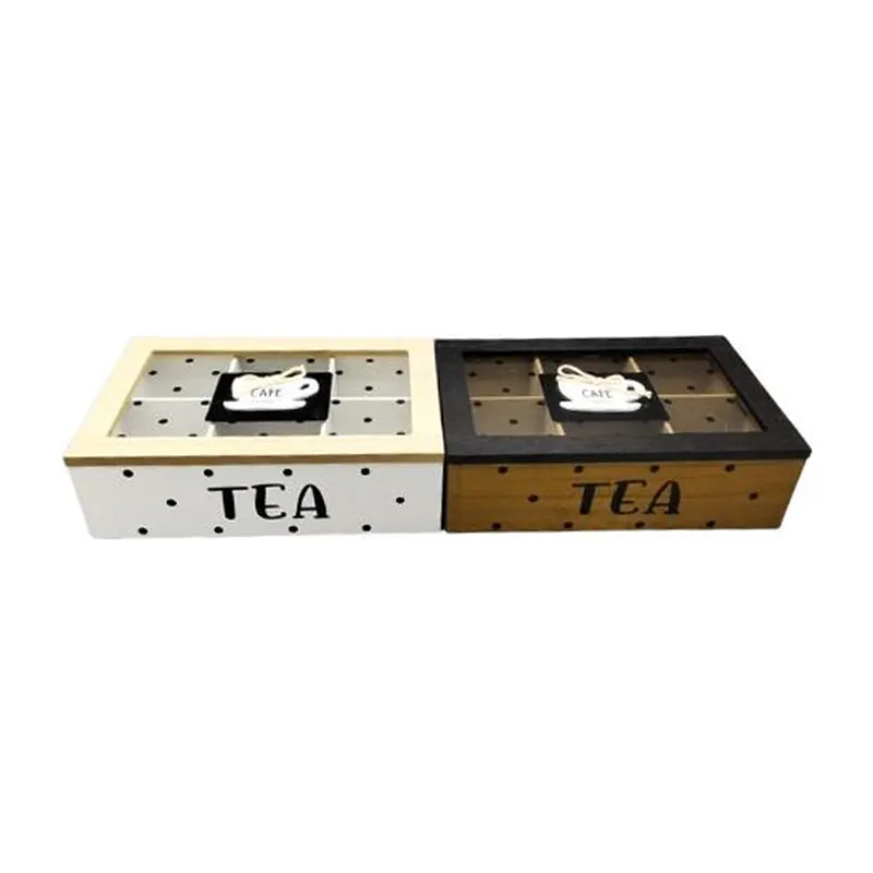 Caja rectangular de té, ZY-2190