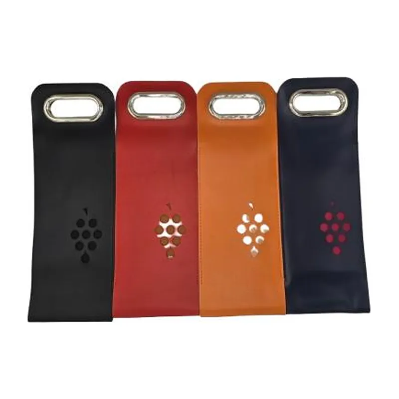 Bolsa en cuero para un vino, JD001