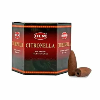 Incienso Cono Reversible Citronela marca HEM