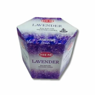 Incienso Cono Reversible Lavanda marca HEM