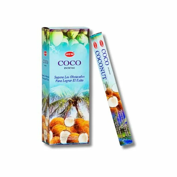 Incienso Hexagonal Coco marca HEM