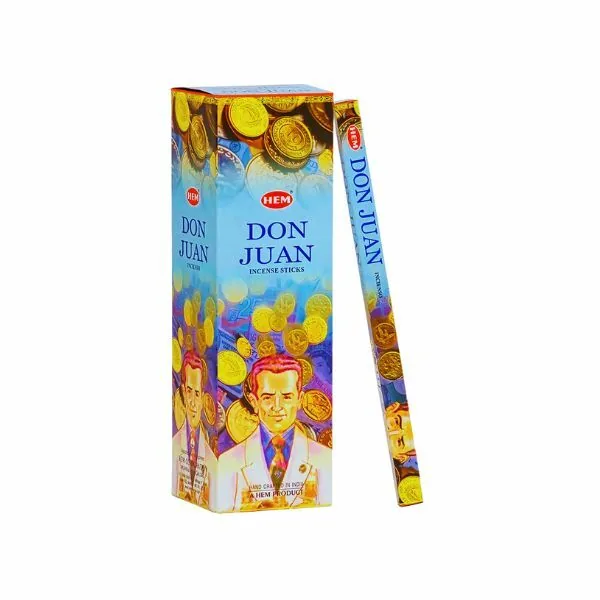 Incienso x25 Don Juan marca HEM