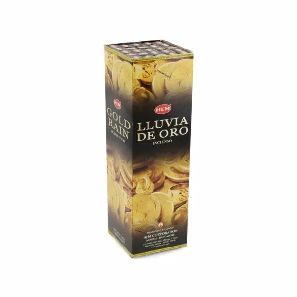 Incienso x25 Lluvia de Oro marca HEM