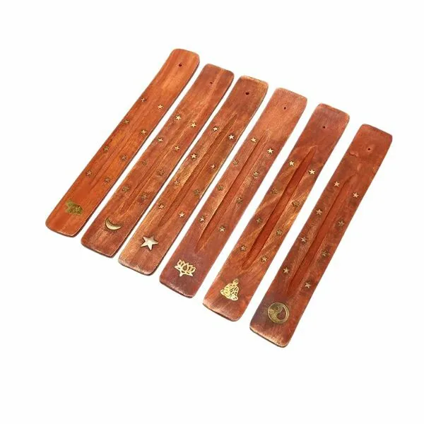 Tabla Porta Inciensos de Madera x12 marca HEM